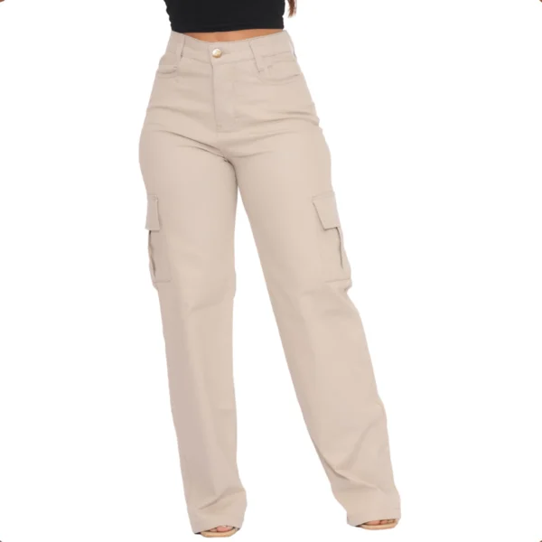 Calça Jeans Wide Leg